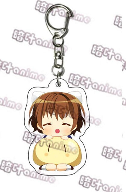 Buy Clannad - Different Female Characters Themed Cute Keychains (4 Designs)  - Keychains