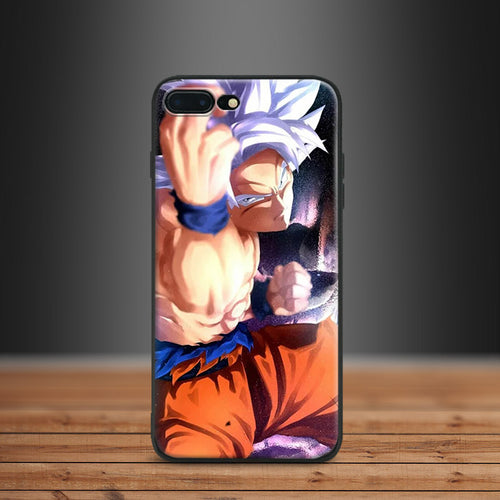 Goku Ultra Instinct Apple IPhone 5 5s SE 6 6s 7 8 Plus X 10 - Kawainess