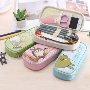 4color Creative My Neighbor Totoro Pencil Students Case - Kawainess