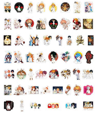 10/50/100/Pcs The Promised Neverland Waterproof Stickers