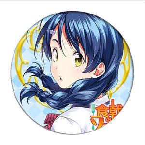 1pcs Anime Shokugeki no Soma Badges