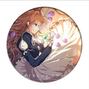1pcs Hot Anime Violet Evergarden Badges - Kawainess