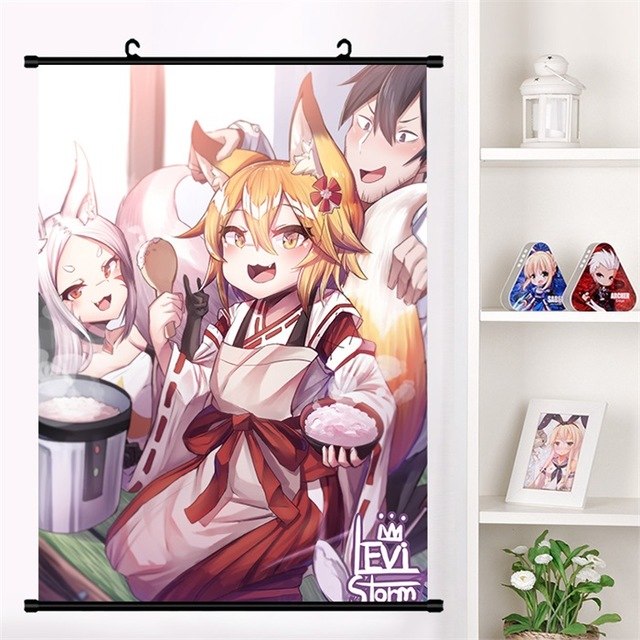 Kotoura-san Anime Fabric Wall Scroll Poster (16 x 23) Inches. [WP]Koto-9 :  : Home