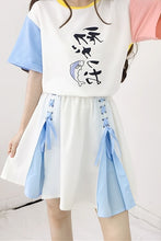 2019 High Waist Pleated Skirts Kawaii Harajuku Lolita