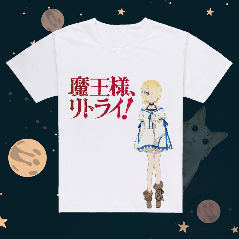 2019 New Anime Maou-sama Retry T Shirt