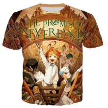 The Promised Neverland - Unisex Soft Casual Anime Short Sleeve Print T Shirts