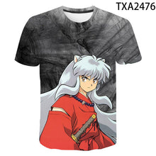 Inuyasha - Unisex Soft Casual Anime Short Sleeve Print T Shirts