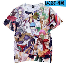 2021 Hot Sale Anime Shaman King T-shirt Harajuku
