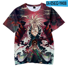2021 Hot Sale Anime Shaman King T-shirt Harajuku