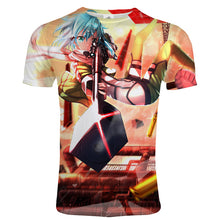 Sword Art Online - Unisex Soft Casual Anime Short Sleeve Print T Shirts