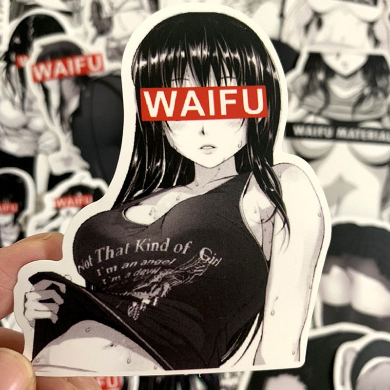 30pcs Waifu Stickers Anime Stickers