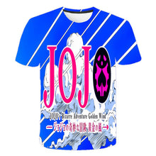 JoJo's Bizarre Adventure - Unisex Soft Casual Anime Short Sleeve Print T Shirts