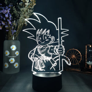 3d Lamp Figure Nightlight DBZ Anime Lamp