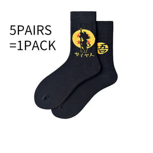 Dragon Ball - Japanese Anime Socks - 5 pairs
