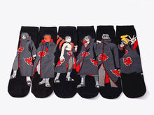 Naruto - Japanese Anime Socks - 6 pairs