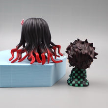 Chibi Style Demon Slayer Figures PVC 6cm (Nezuko & Tanjirou)