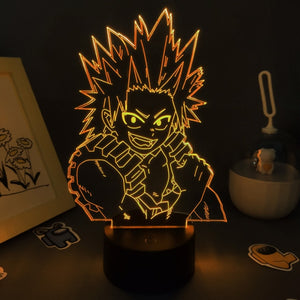 Acrylic 3d anime my hero academia Lamp Night Light