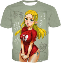 Aheago - Unisex Soft Casual Anime Short Sleeve Print T Shirts