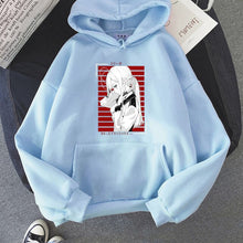 Anime 86- Eighty Six Print Hooded Sweatshirt Oversized