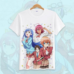 Anime Bokutachi wa Benkyou ga Dekinai T-shirt
