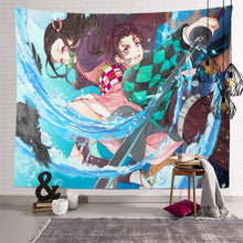 Anime Cartoon Demon Slayer - Wall Hanging Tapestry Decoration