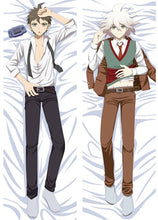 Anime Danganronpa Nagito Komaeda Dakimakura Male Otaku Hugging Body Peach Skin Pillow Case Throw Cushion Pillow Cover Gifts