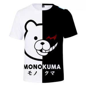 Danganronpa - Unisex Soft Casual Anime Short Sleeve Print T Shirts