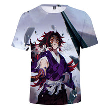 Kimetsu No Yaiba - Demon Slayer - Unisex Soft Casual Anime Short Sleeve Print T Shirts