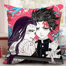 Demon Slayer - Kimetsu No Yaiba - Pillow Cushion Case Cover 45cm x 45cm