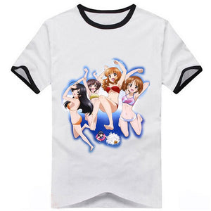 Anime GIRLS und PANZER  T-shirt Tee V2