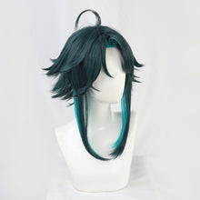 Genshin Impact - Xiao Green and Blue Cosplay Wig