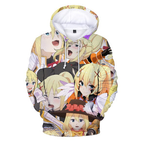 Himiko - Unisex Oversized Soft Anime Print Hoodie Sweatshirt Pullover