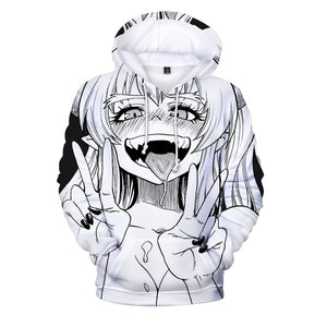 Himiko - Unisex Oversized Soft Anime Print Hoodie Sweatshirt Pullover