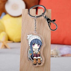 Anime Laid-Back Camp Keychains
