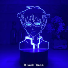 Anime Light The Disastrous Life of Saiki K Led Night Light Colorful Nightlight Anime Gift 3d Lamp Saiki K for Bedroom Decoration