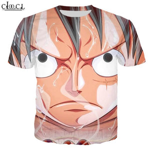 One Piece Luffy -Japanese Soft Crewneck Anime Tshirt