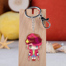 NO GAME NO LIFE Keychains transparent double-side