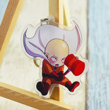 One Punch Man Saitama Sensei Very Cute Doubleside Print Acrylic keychain