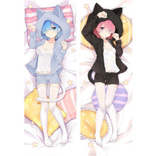 Re Zero: Starting Life in Another World - Rem Ram - Double-Sided Anime Dakimakura Pillow Case