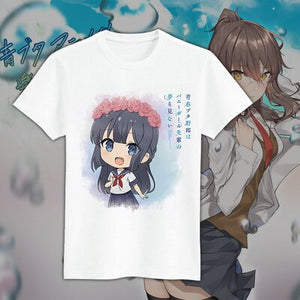 Anime Seishun Buta Yarou wa Bunny Girl Senpai no Yume wo Minai T-shirt