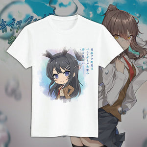 Anime Seishun Buta Yarou wa Bunny Girl Senpai no Yume wo Minai T-shirt