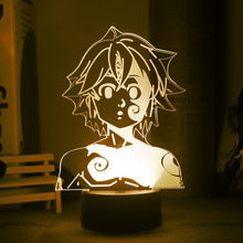 Anime Seven Deadly Sins Led Night Light Anime Lamp