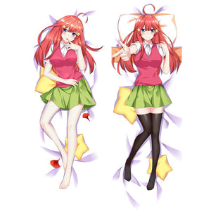 The Quintessential Quintuplets - Nakano Itsuki - Double-Sided Anime Dakimakura Pillow Case
