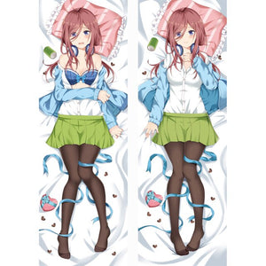 The Quintessential Quintuplets - Nakano - Double-Sided Anime Dakimakura Pillow Case