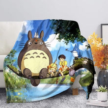 Totoro - Printed Anime Ultra-Soft Sherpa Blanket Bedding