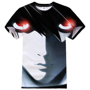 Death Note - Unisex Soft Casual Anime Short Sleeve Print T Shirts