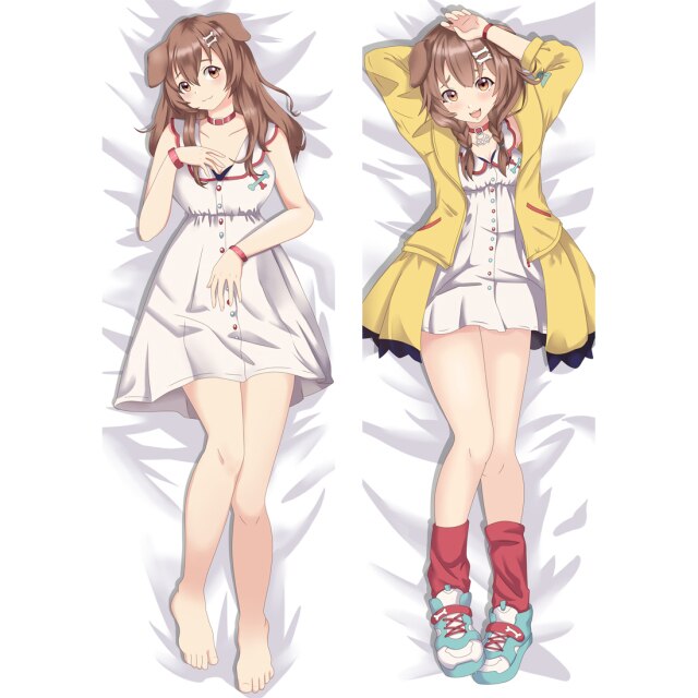 V-TUBER Hololive - Inugami Korone - Double-Sided Anime Dakimakura Pillow Case