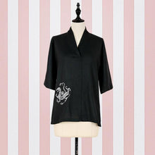 Women's Chinese Chipao Cool Harajuku Punk Dress Slim-fit Sheath Black Dress +Tassel gradient