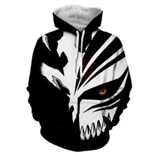 Bleach - Unisex Oversized Soft Anime Print Hoodie Sweatshirt Pullover