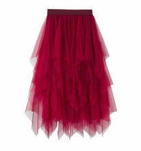 Tulle Skirt Elastic High Waist Underskirt